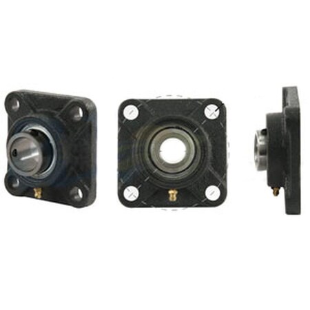 Aftermarket 4 Bolt Flanged W Set Screws A-SAFNR1142R-I-AI